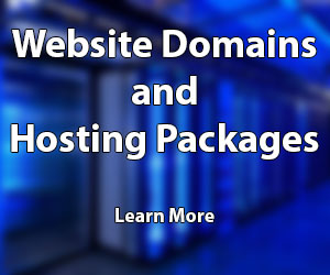 Website Domains and Hosting Packages